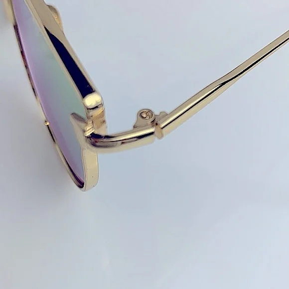 Cat Eye Pink Sunglasses Polarized Mirrored Flat-Lens Eyewear UV 400 Protection - Picture 4 of 12